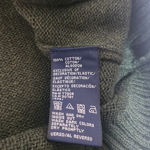 Men's Tommy Hilfiger Sweater Knit Pullover Cotton Preppy Golf Large L - Picture 6 of 6